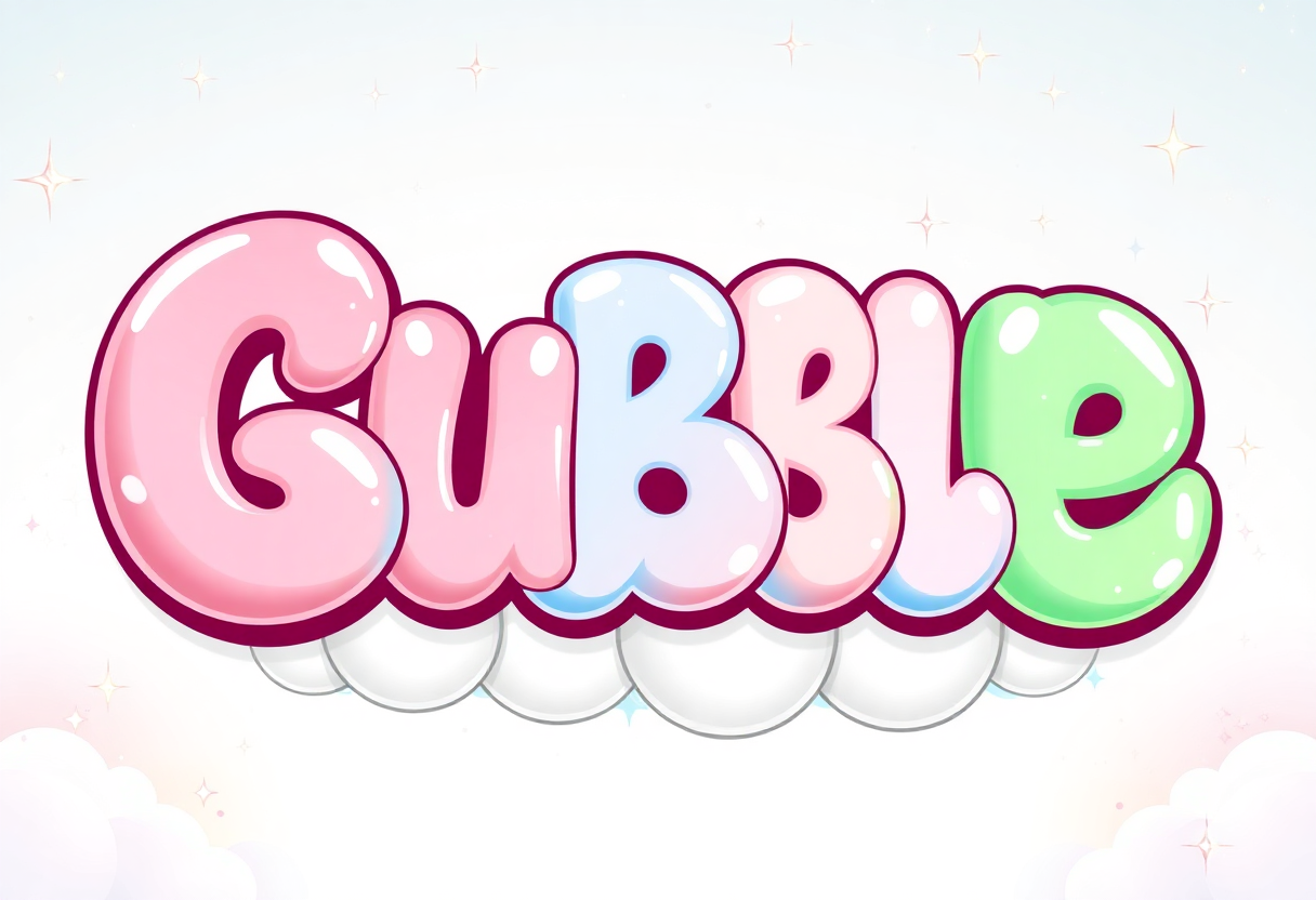 Bubble Graffiti Letters